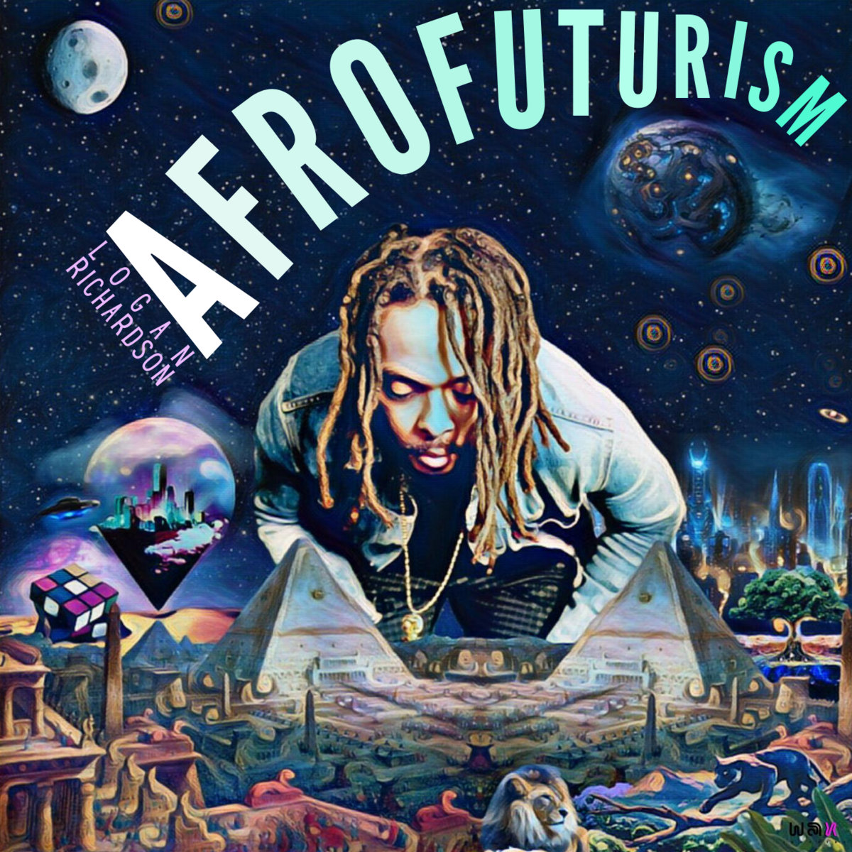 Cover of 'Afrofuturism' - Logan Richardson